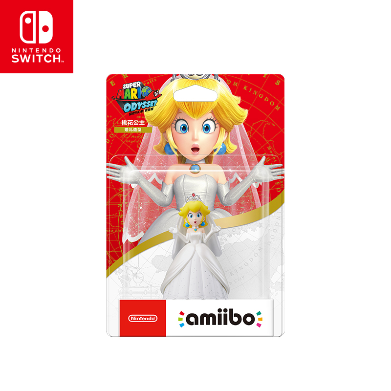 nintendo 任天堂 桃花公主婚礼造型 amiibo 89元