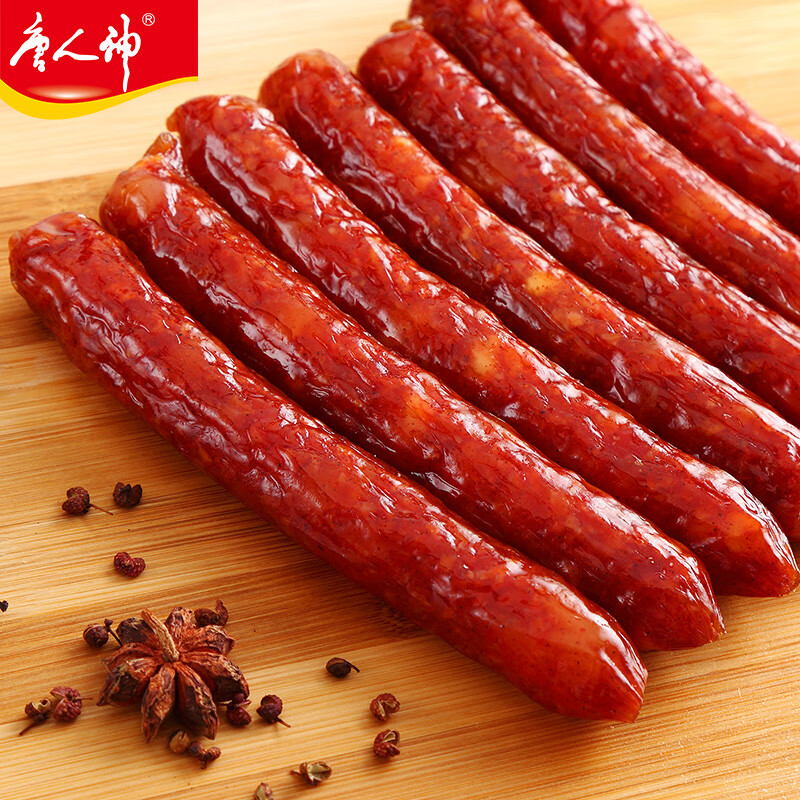 唐人神麻辣香肠200g 湖南特产烟熏腊肉腊肠 19.9元