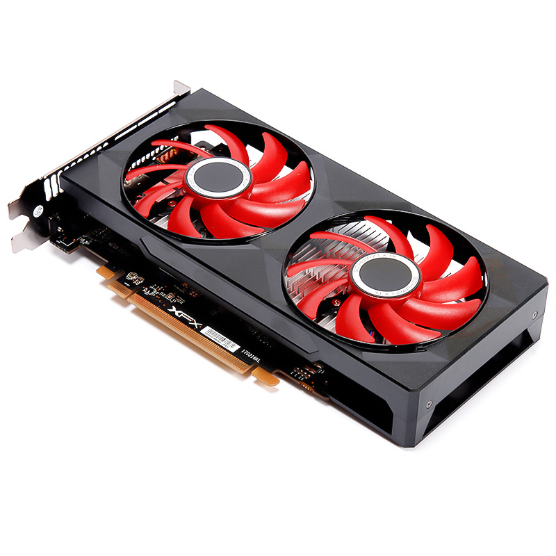 讯景(xfx)rx 550 2g 黑狼版 1091/6000mhz 128bit gddr5 显卡 499元