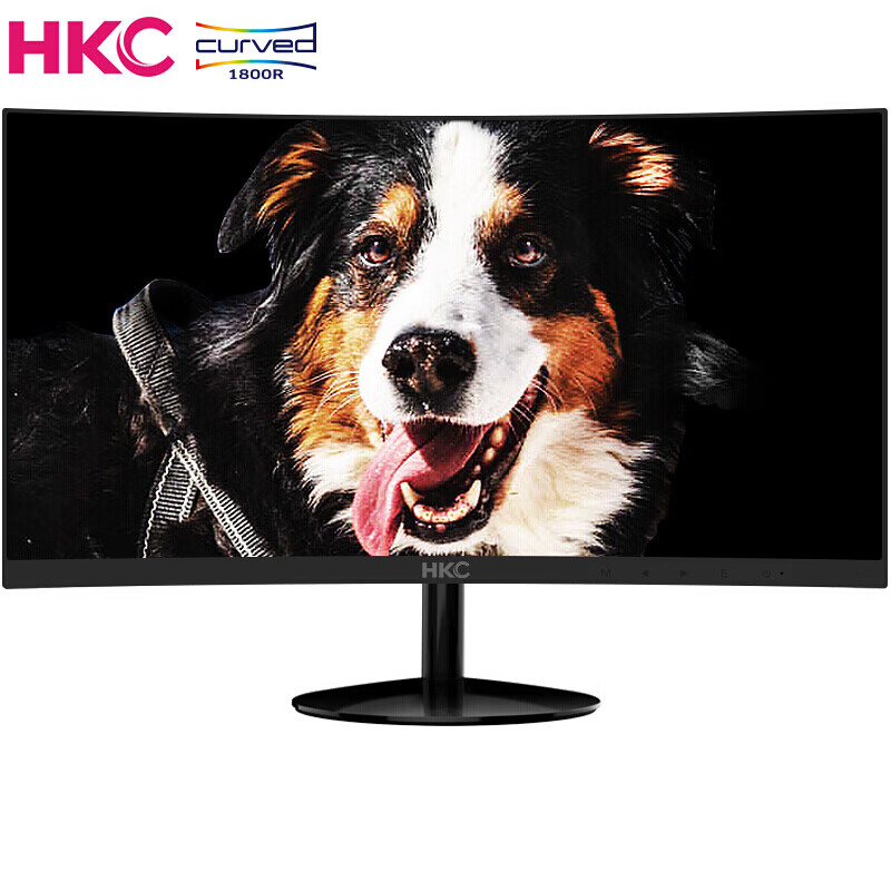 京东plus会员:hkc 惠科 c270 27英寸 va曲面显示器(1800r)