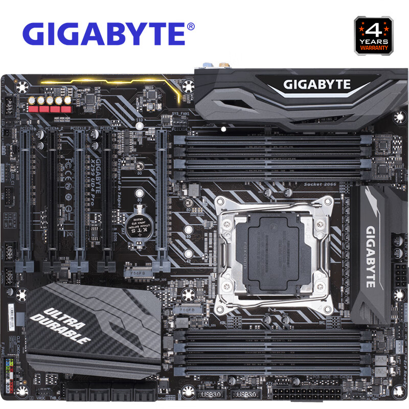 gigabyte 技嘉 x299 ud4 pro 主板 (intel x299/lga2066)