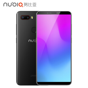 努比亚 nubia z18mini 全面屏手机 6gb 64gb 耀钻黑 移动联通电信4g