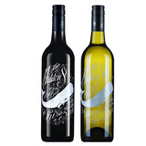 澳大利亚进口红酒 神秘海道(The Hidden Sea)设拉子+长相思葡萄酒 750ml*2瓶+凑单品 84元