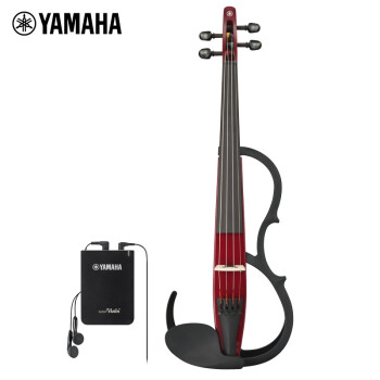 雅马哈（YAMAHA）YSV-104 静音小提琴专业演出耳机练习表演电声电子小提琴 红色款