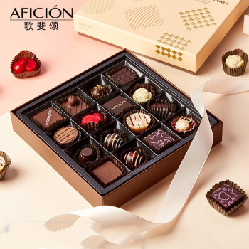 歌斐颂手工巧克力礼盒生日网红糖果告表白生日妇女节礼物 送女友