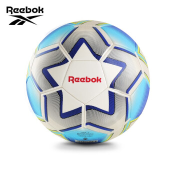 Reebok銳步足球兒童成人小學生4號5號訓練比賽初中考青少年專用球足球 漸變藍 4號足球