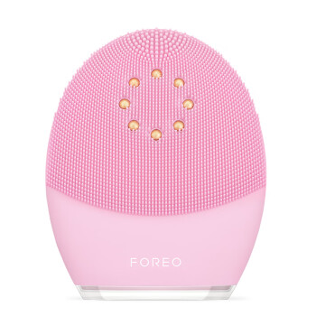 斐珞尔（FOREO）LUNA3 plus 露娜洗脸仪硅胶洁面仪生日礼物深度清洁收缩毛孔彩妆残留平衡油脂电动洗脸仪 粉色