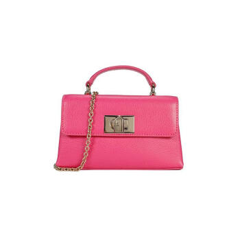 芙拉（FURLA）新款女包1927经典迷你斜挎包手提包链条包 WE00423-ARE000 糖果粉红色