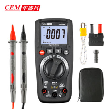 华盛昌（CEM）DT-950B 数字万用表 智能防烧电工表 高精度电流表万能表
