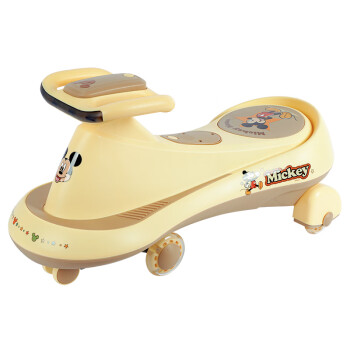 迪士尼（Disney）扭扭车防侧翻儿童溜溜车音乐摇摇车滑行玩具车米奇