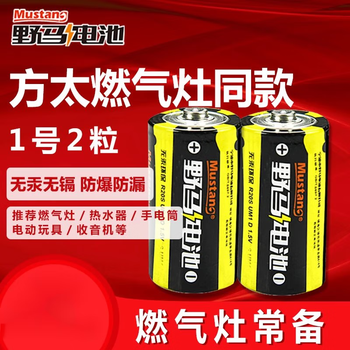 爱国者（aigo）原装碳性1号干电池R20S燃气灶使用煤气灶热水器方太专用电池 2节组合装