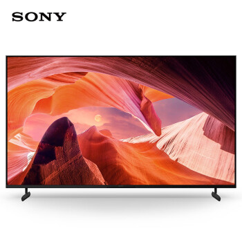 索尼（SONY）【官方直营】KD-75X80L 75英寸4K液晶电视 +免费安装含挂架送装一体 广色域智能电视 X1画质芯片