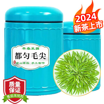 贵名【纯手工茶】贵州茶叶都匀毛尖2024年新茶特级明前绿茶礼盒装250g