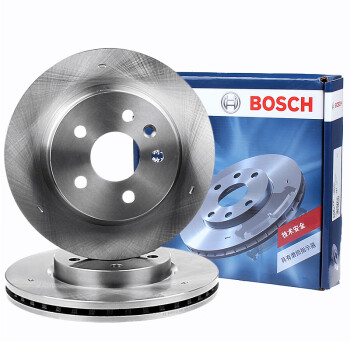 博世（BOSCH）汽车刹车盘后盘 后制动盘 刹车碟 后轮两片 适用于 下单请备注车型 年款 排量