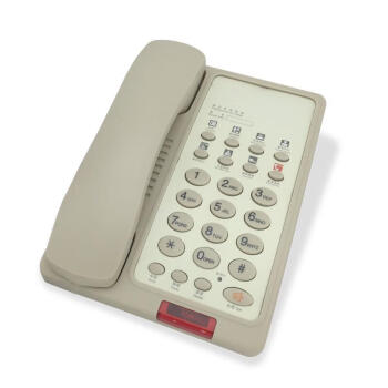 盈信HA0008(10)TSD酒店客房专用电话机商务宾馆座机固定电话机酒店定制电话机酒店房间电话机 米白色