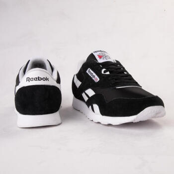 Reebok2023新款男士休闲鞋舒适耐磨驾车鞋 BLACK 标准34.5/US4