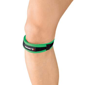 赞斯特（ZAMST）JKBand髌骨带运动护膝男女跑步足球篮球跳绳登山健身加压膝盖JK带 绿色(单只装) LL(42-48cm)
