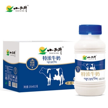 小西牛（XIAOXINIU）纯牛奶甜牛奶特浓牛奶青藏牧场高原学生奶营养早餐奶青海产 特 浓牛奶 6瓶