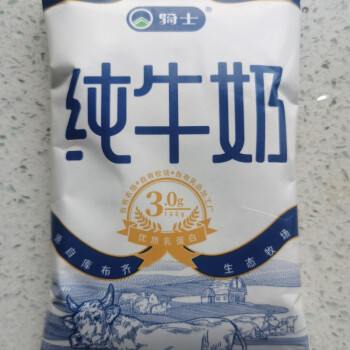 可钦骑士纯牛奶 227g16包内蒙古特产早餐奶高钙袋装整箱 骑士纯牛奶整箱装(16包)