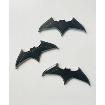 云漫卿蝙蝠侠飞镖正义联盟BATMAN蝙蝠侠飞镖冰箱贴Cosplay直播道具玩具 蝙蝠侠飞镖（3个）