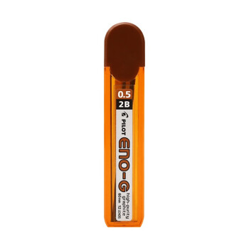 百乐（PILOT）2B自动铅笔替芯 活动铅芯0.5mm PL-5ENOG 12支/管