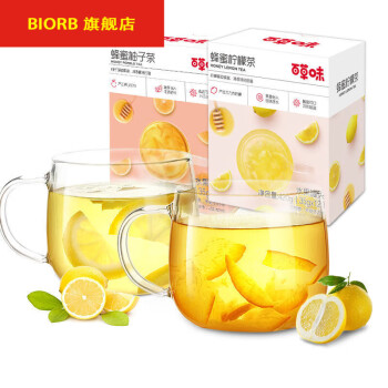 百草味/茶420g*2热饮泡水冲果茶花茶酱 * 蜂蜜柚子茶420g2