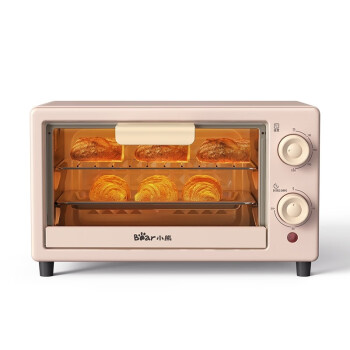 小熊（Bear）电烤箱家用10L容量独立控温控迷你电烤箱双旋钮式小烤箱 电烤 1L #1#
