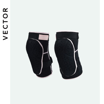 VECTOR玩可拓滑雪護具內穿單板雙板滑雪保護男防撞滑雪裝備套裝女 瓷粉色【護膝】 S