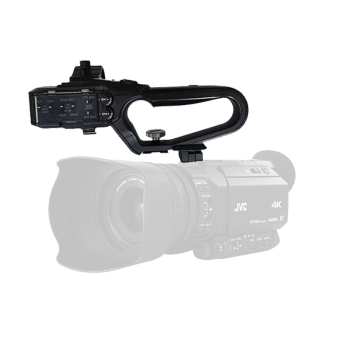 杰伟世（JVC） GY-HM170EC 高清 4k 手持式摄像机 新闻采访网络会议 录课直播 含专票 单手柄 黑色