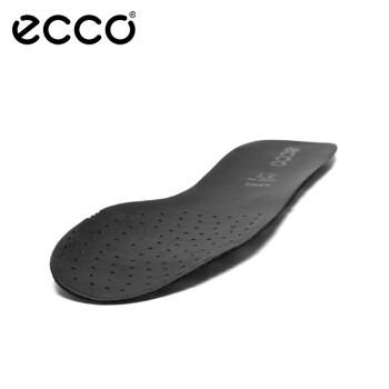 爱步（ECCO）透气男士鞋垫 舒适轻薄鞋垫男 9059027 黑色905902700101 4445件
