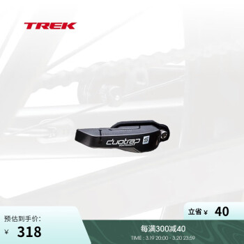 崔克（TREK） Bontrager DuoTrap S自行車碼表無線數字速度踏頻傳感器 黑色