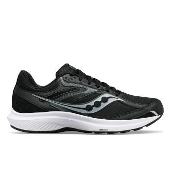 索康尼（SAUCONY）男子跑鞋 Cohesion 17 新款凝聚17 缓冲超轻网面透气耐磨运动鞋 Black _ White 40