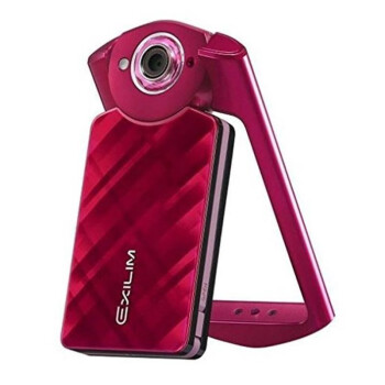卡西欧（Casio）Exilim EX-TR50数码相机自拍神器复古收藏11.1百万像素21mm广角 红色