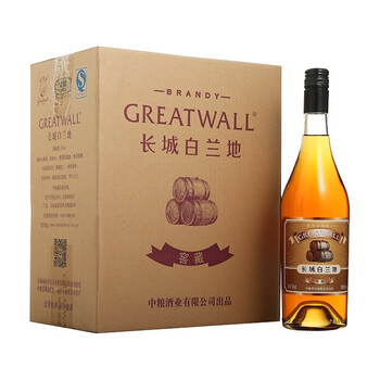 长城（GreatWall）洋酒 窖藏白兰地 窖藏白兰地700ML*6 整箱