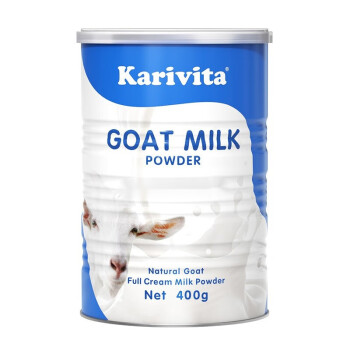 KARIVITA卡瑞特兹 新西兰进口全脂纯羊奶粉 成人 女士学生儿童中老年高钙 400g