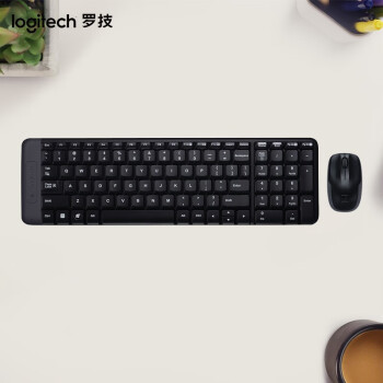 罗技（Logitech） MK220无线鼠标键盘套装 台式笔记本电脑 办公家用键鼠套装 无线 MK220