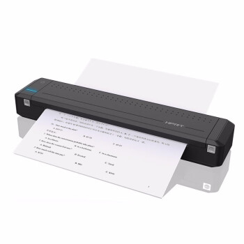 汉印（HPRT）无线蓝牙手机打印机 家用迷小型热转印打印机 2000mAh电池容量 A4打印机 黑色 MT800