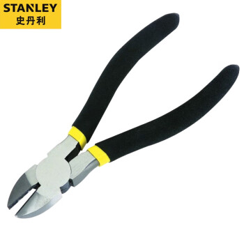 史丹利（STANLEY）斜嘴鉗迷你小斜口鉗偏口鉗子斜咀鉗剪鉗4英寸 84-124-23