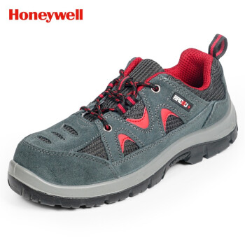 霍尼韋爾（Honeywell）勞保鞋男女SP2010513 安全鞋 6KV電絕緣鞋 休閑款紅色透氣41碼