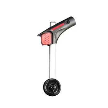 通用型奥托博克轮椅配件防翻轮电动支撑小轮调节铝合金支架带轮 单个管径22mm