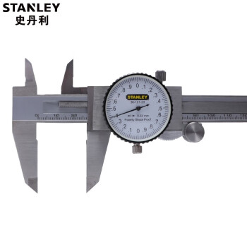 史丹利（STANLEY）表盘式游标卡尺0-150mm高精度带表卡尺不锈钢工业代表卡尺 36-121-23