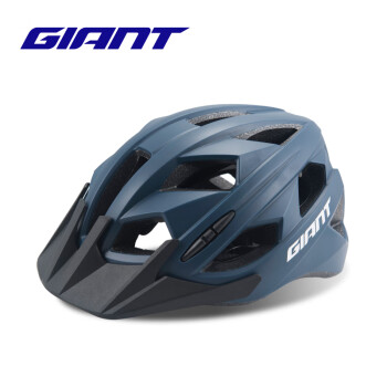 捷安特（GIANT）TS系列风镜骑行头盔山地公路自行车头盔男女安全帽单车装备 藏蓝 M