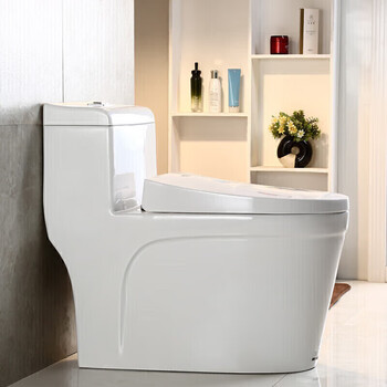 TOTOI TOTO马桶家用虹吸超漩式节水卫生间洁具防臭大口径座便坐便 A款PP盖板 送货入户+安装 220mm