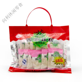 万事隆万隆藕粉万事隆桂花莲子杭州特产西湖藕粉420g早餐冲饮代餐莲藕粉 红枣莲子