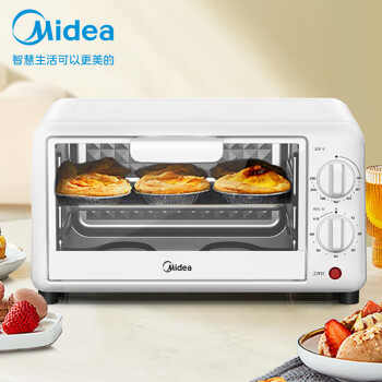 美的（Midea）家用多功能烘焙电烤箱 PT10K1