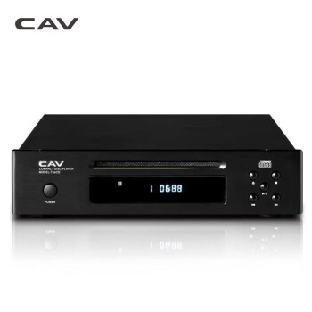 CAV T3a CD机HIFI发烧级音响高保真纯CD播放机专业家庭影院吸入式可配书架音箱 高品质高音质家用音响 T3aCD机-黑色