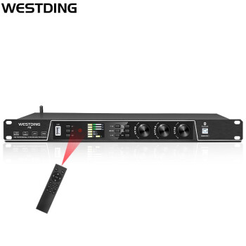 威斯汀（WESTDING） F8家庭卡拉ok混响器 专业KTV前级效果器 音频处理器 数字反馈抑制器 F8效果器