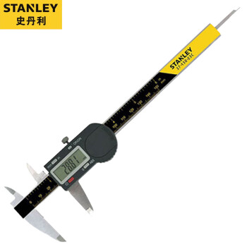 史丹利（STANLEY）遊標卡尺數顯不鏽鋼內外徑電子卡尺高精度0-150mm 37-150-23C