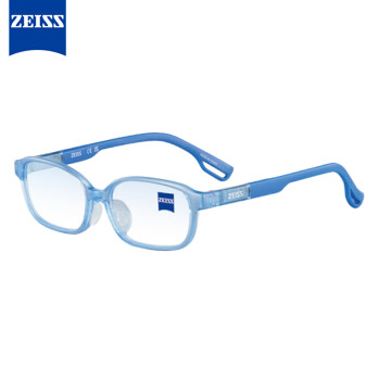 蔡司（ZEISS）儿童光学镜架5-13岁配镜眼镜框超轻ZS23805LB 455海豚M配镜片