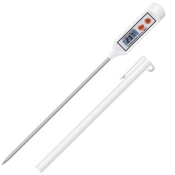 美德时电子数显食品温度计PT3002长探针速读针式厨房油温水温计测温仪